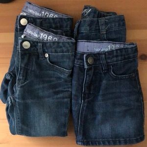 2T Denim Jeans Skirt Bundle Gap